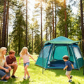 2-Person Instant Pop-Up Camping Tent | 30-Second Setup | Starlight Roof | 1500mm Waterproof